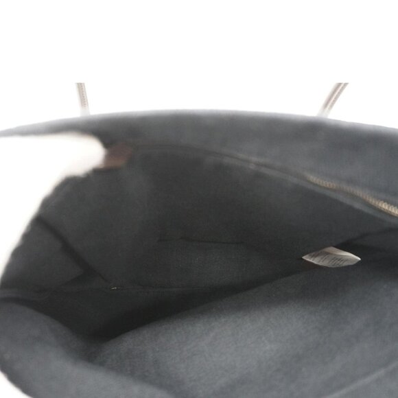 Hermes  Aline Grooming Swift Canvas Backpack Bag Navy Blue - Picture 14 of 16